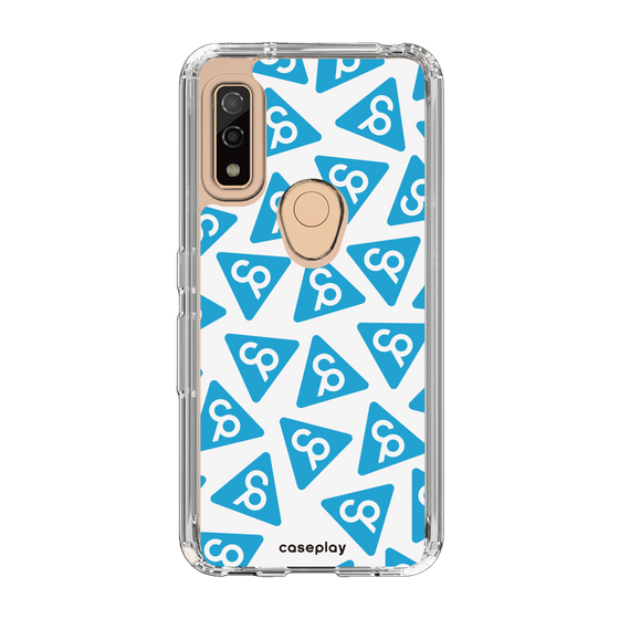 Slim Protection Case［ Original - CASEPLAY Logo Mark - Light Blue ］