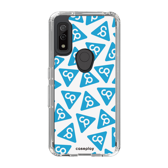 Slim Protection Case［ Original - CASEPLAY Logo Mark - Light Blue ］
