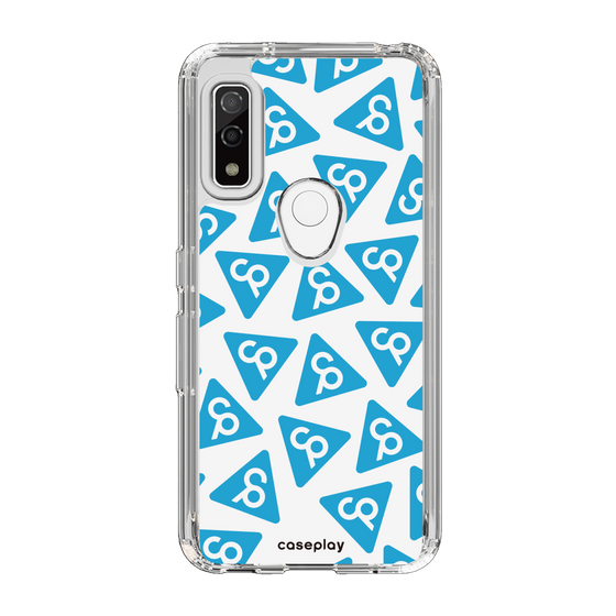 Slim Protection Case［ Original - CASEPLAY Logo Mark - Light Blue ］