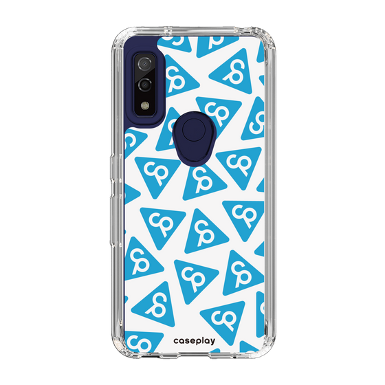 Slim Protection Case［ Original - CASEPLAY Logo Mark - Light Blue ］