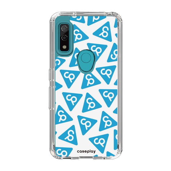 Slim Protection Case［ Original - CASEPLAY Logo Mark - Light Blue ］