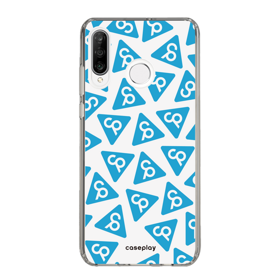 Slim Protection Case［ Original - CASEPLAY Logo Mark - Light Blue ］