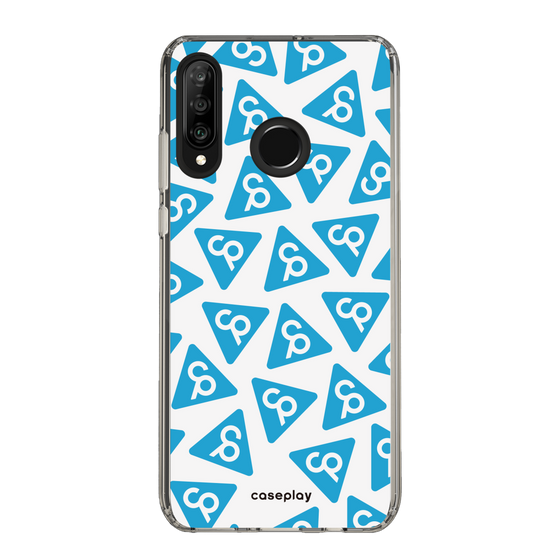 Slim Protection Case［ Original - CASEPLAY Logo Mark - Light Blue ］