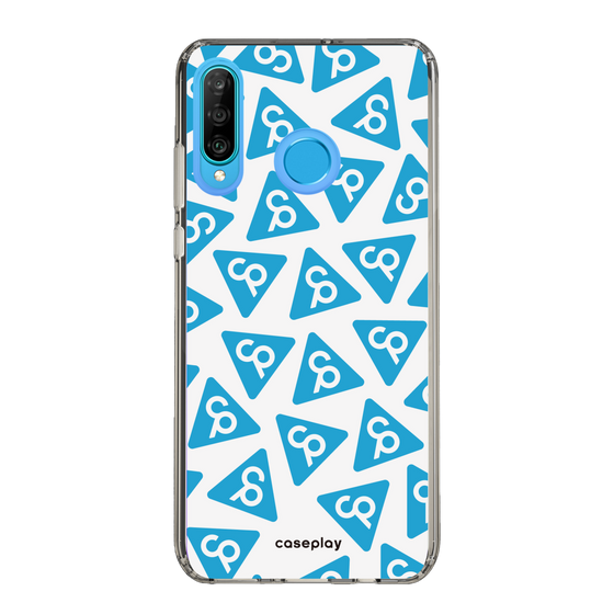 Slim Protection Case［ Original - CASEPLAY Logo Mark - Light Blue ］