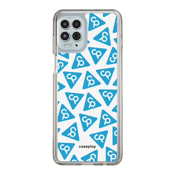 Slim Protection Case［ Original - CASEPLAY Logo Mark - Light Blue ］