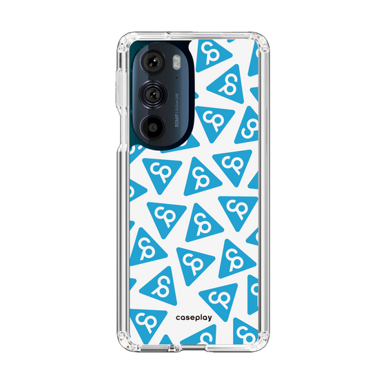 Slim Protection Case［ Original - CASEPLAY Logo Mark - Light Blue ］