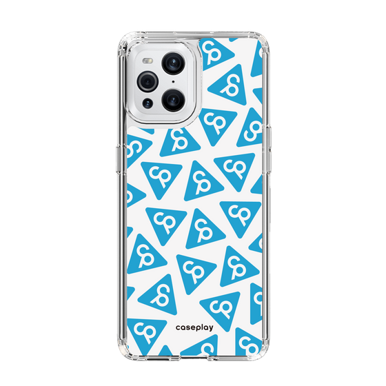 Slim Protection Case［ Original - CASEPLAY Logo Mark - Light Blue ］