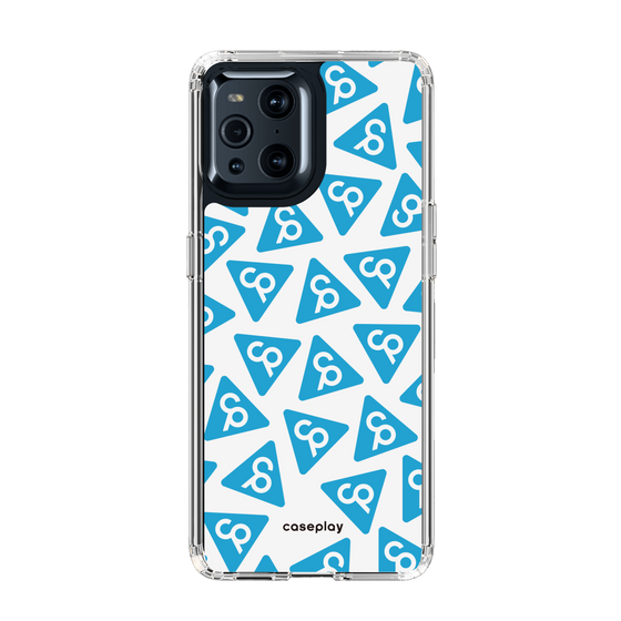 Slim Protection Case［ Original - CASEPLAY Logo Mark - Light Blue ］