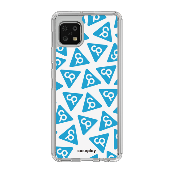 Slim Protection Case［ Original - CASEPLAY Logo Mark - Light Blue ］