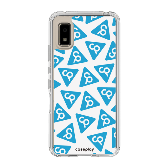 Slim Protection Case［ Original - CASEPLAY Logo Mark - Light Blue ］