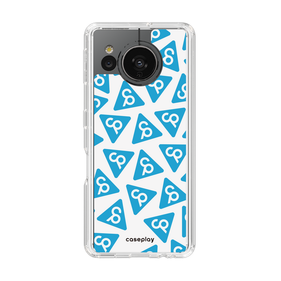 Slim Protection Case［ Original - CASEPLAY Logo Mark - Light Blue ］