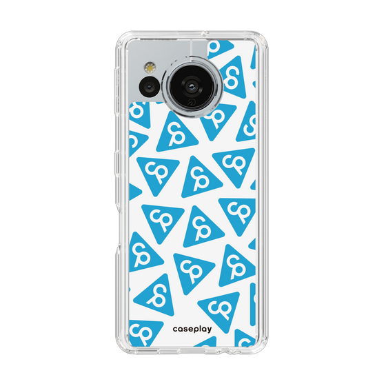 Slim Protection Case［ Original - CASEPLAY Logo Mark - Light Blue ］