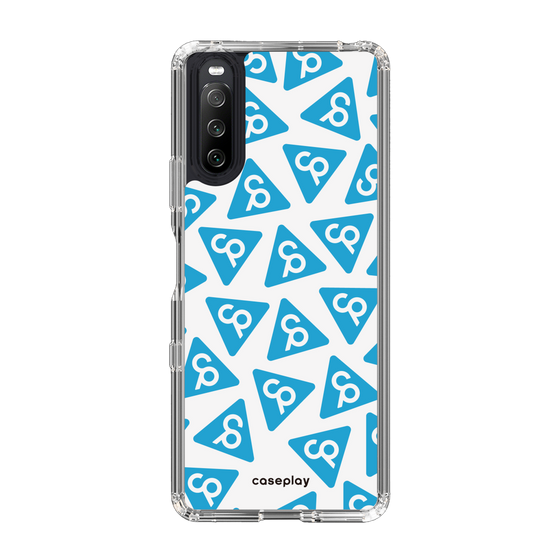 Slim Protection Case［ Original - CASEPLAY Logo Mark - Light Blue ］