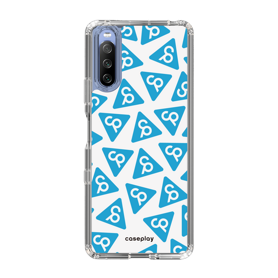 Slim Protection Case［ Original - CASEPLAY Logo Mark - Light Blue ］