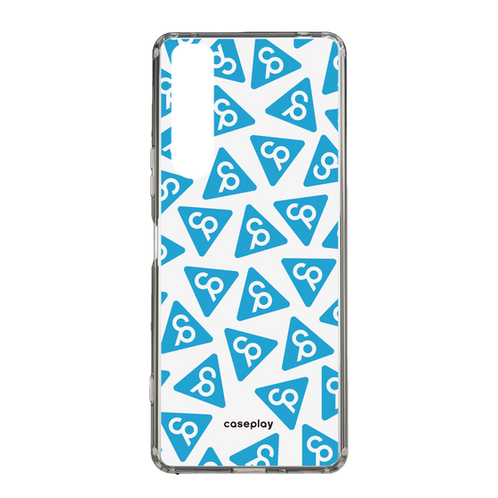 Slim Protection Case［ Original - CASEPLAY Logo Mark - Light Blue ］