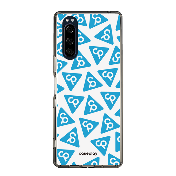 Slim Protection Case［ Original - CASEPLAY Logo Mark - Light Blue ］