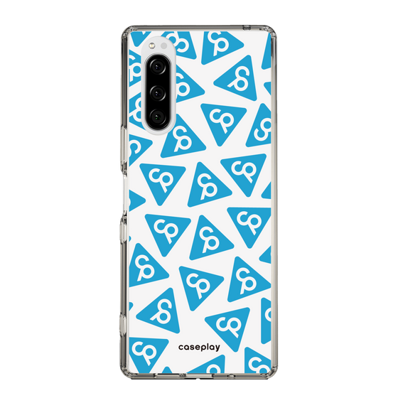 Slim Protection Case［ Original - CASEPLAY Logo Mark - Light Blue ］