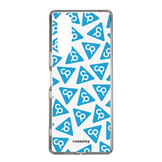 Slim Protection Case［ Original - CASEPLAY Logo Mark - Light Blue ］