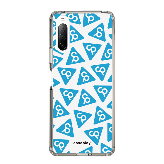 Slim Protection Case［ Original - CASEPLAY Logo Mark - Light Blue ］