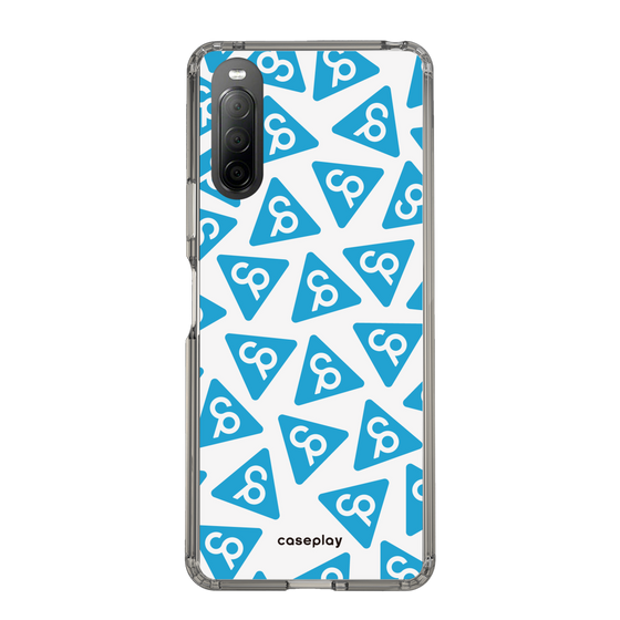 Slim Protection Case［ Original - CASEPLAY Logo Mark - Light Blue ］