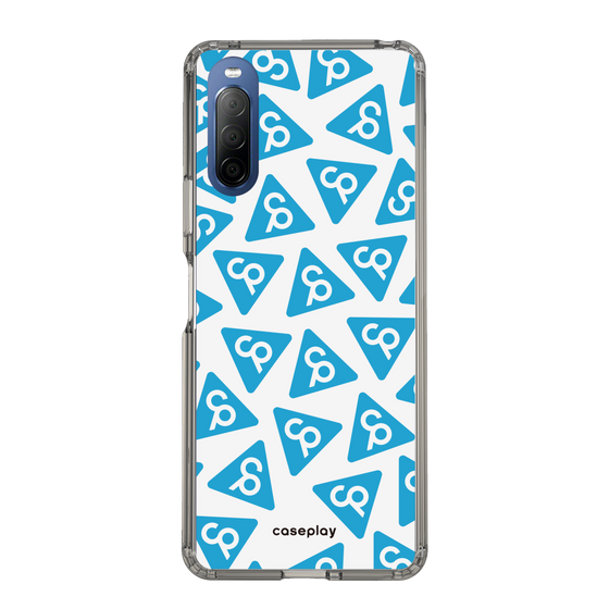 Slim Protection Case［ Original - CASEPLAY Logo Mark - Light Blue ］