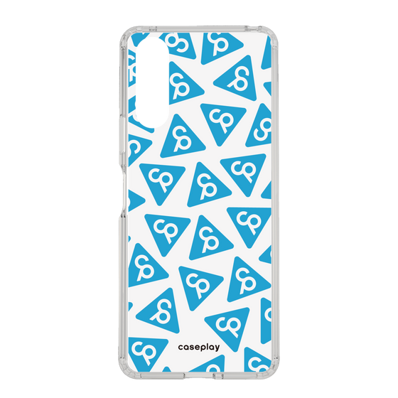 Slim Protection Case［ Original - CASEPLAY Logo Mark - Light Blue ］