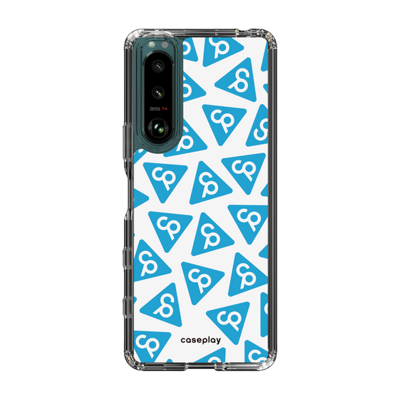 Slim Protection Case［ Original - CASEPLAY Logo Mark - Light Blue ］