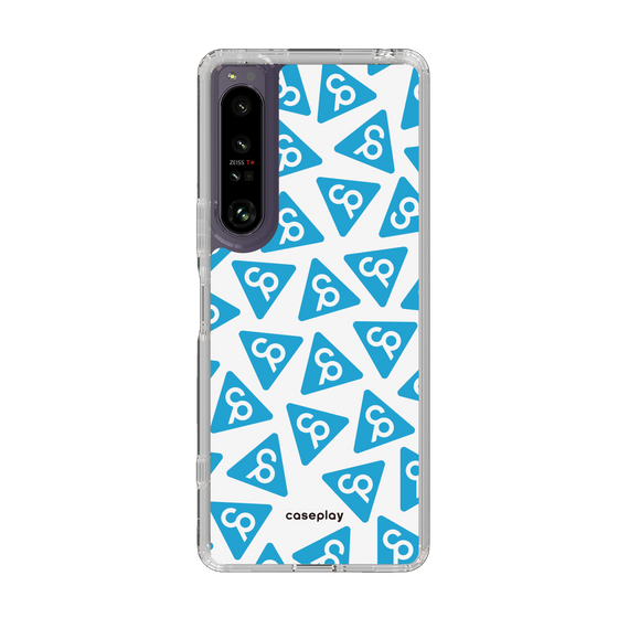 Slim Protection Case［ Original - CASEPLAY Logo Mark - Light Blue ］