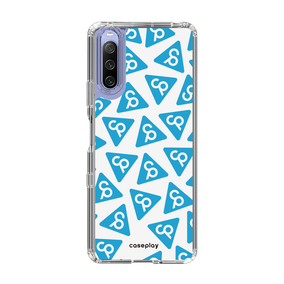 Slim Protection Case［ Original - CASEPLAY Logo Mark - Light Blue ］