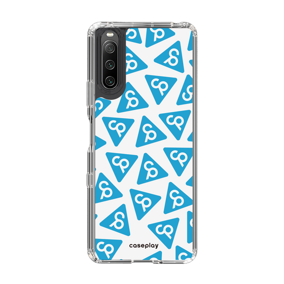 Slim Protection Case［ Original - CASEPLAY Logo Mark - Light Blue ］