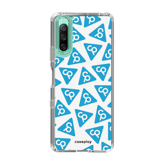 Slim Protection Case［ Original - CASEPLAY Logo Mark - Light Blue ］