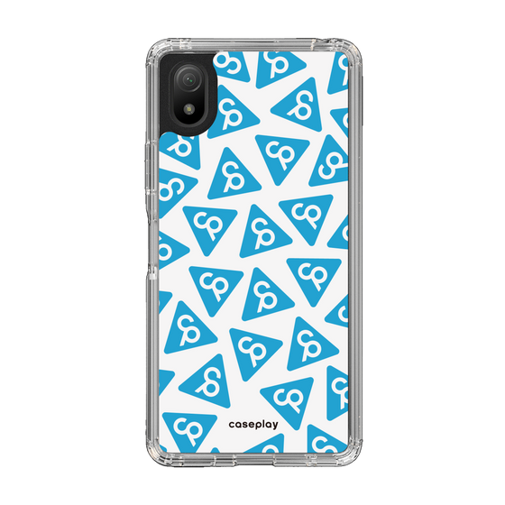 Slim Protection Case［ Original - CASEPLAY Logo Mark - Light Blue ］