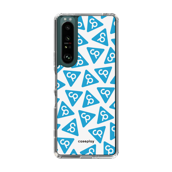 Slim Protection Case［ Original - CASEPLAY Logo Mark - Light Blue ］