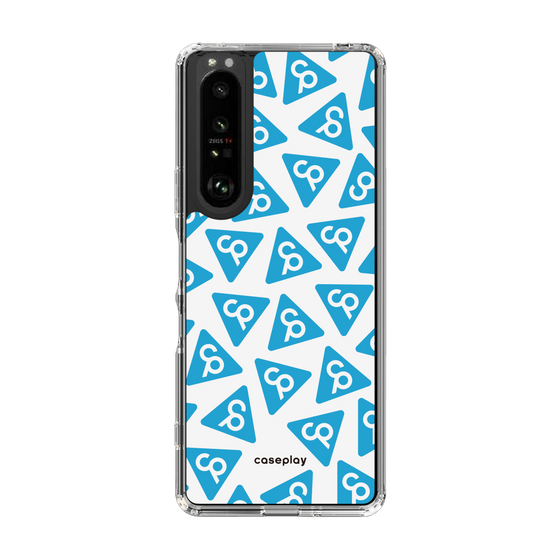 Slim Protection Case［ Original - CASEPLAY Logo Mark - Light Blue ］