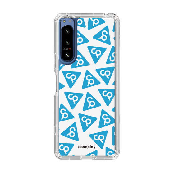 Slim Protection Case［ Original - CASEPLAY Logo Mark - Light Blue ］
