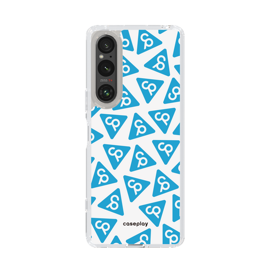 Slim Protection Case［ Original - CASEPLAY Logo Mark - Light Blue ］