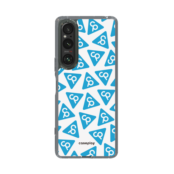 Slim Protection Case［ Original - CASEPLAY Logo Mark - Light Blue ］