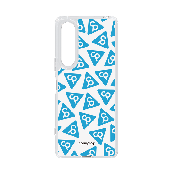 Slim Protection Case［ Original - CASEPLAY Logo Mark - Light Blue ］