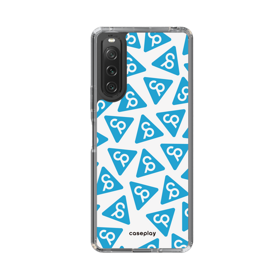 Slim Protection Case［ Original - CASEPLAY Logo Mark - Light Blue ］