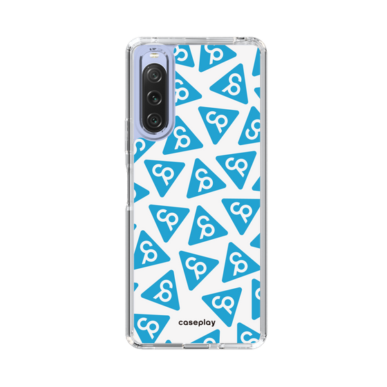 Slim Protection Case［ Original - CASEPLAY Logo Mark - Light Blue ］