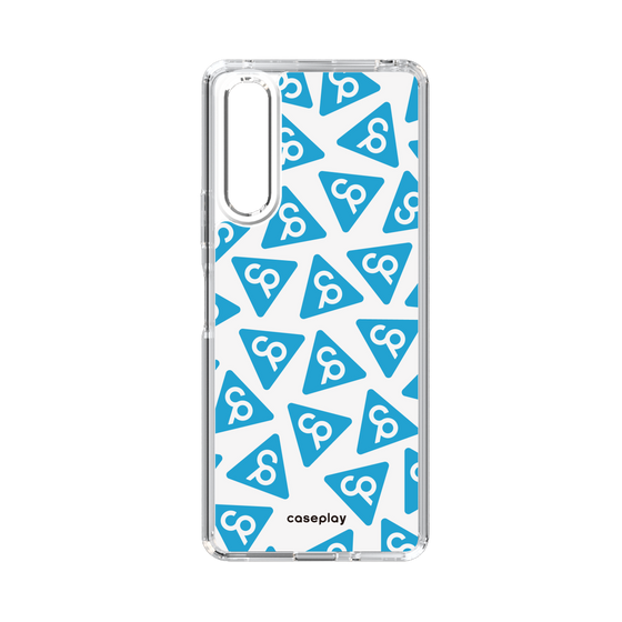 Slim Protection Case［ Original - CASEPLAY Logo Mark - Light Blue ］