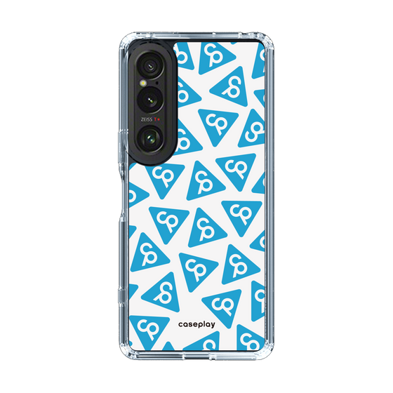 Slim Protection Case［ Original - CASEPLAY Logo Mark - Light Blue ］