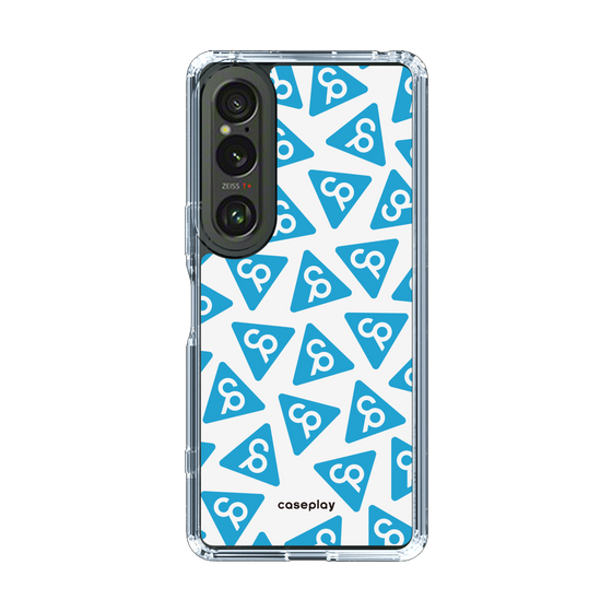 Slim Protection Case［ Original - CASEPLAY Logo Mark - Light Blue ］