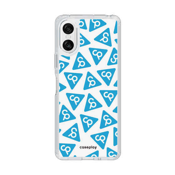 Slim Protection Case［ Original - CASEPLAY Logo Mark - Light Blue ］