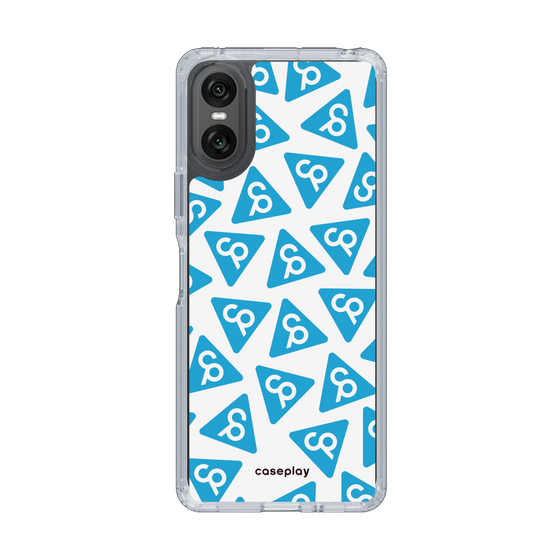 Slim Protection Case［ Original - CASEPLAY Logo Mark - Light Blue ］