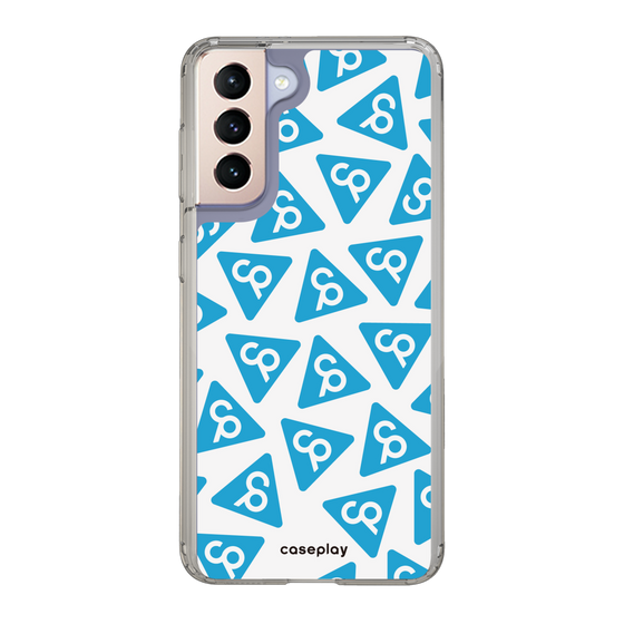 Slim Protection Case［ Original - CASEPLAY Logo Mark - Light Blue ］