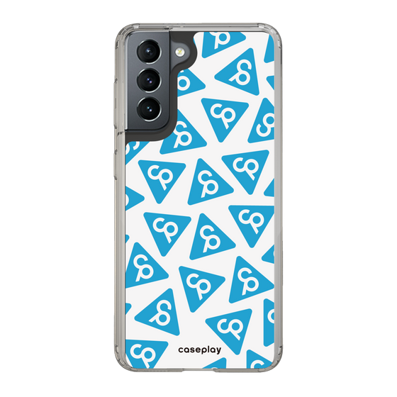 Slim Protection Case［ Original - CASEPLAY Logo Mark - Light Blue ］
