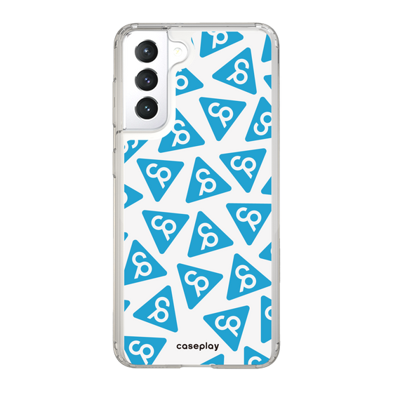 Slim Protection Case［ Original - CASEPLAY Logo Mark - Light Blue ］