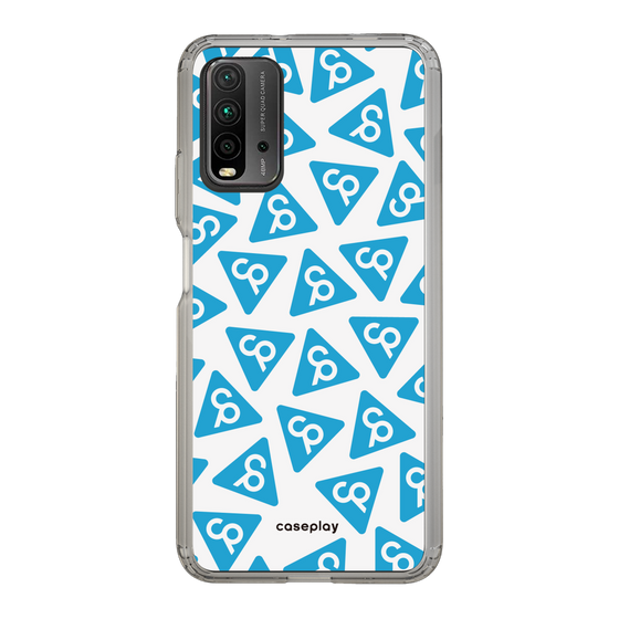 Slim Protection Case［ Original - CASEPLAY Logo Mark - Light Blue ］