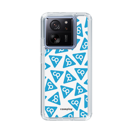 Slim Protection Case［ Original - CASEPLAY Logo Mark - Light Blue ］